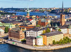 Reisen nach Schweden - Stockholmer Altstadt Gamla Stan