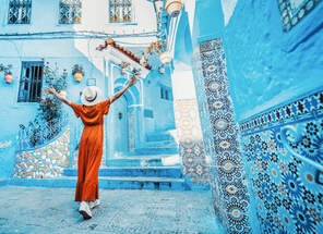 Reise nach Marokko - Chefchaouen